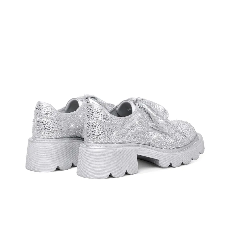 Hoov Loafers Women's Silver-2