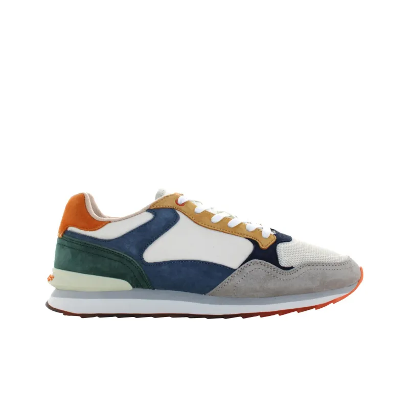 HOFF Cushioning Wear Resistant Low Top Casual Shoes Men's Beige Blue-1
