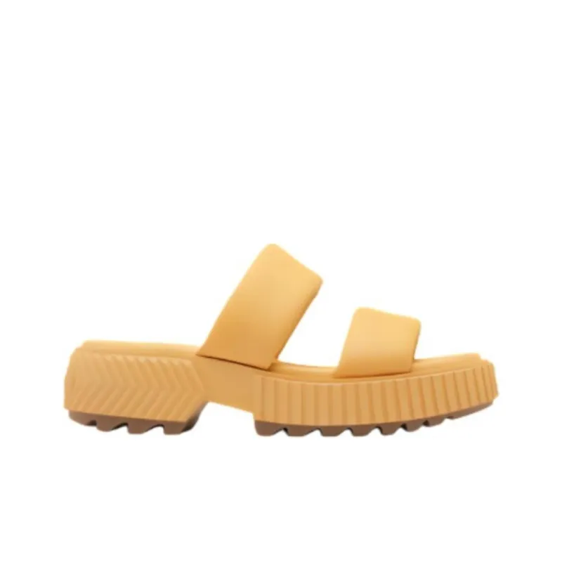 SOREL Rubber Sole Slip-Resistant Slide Slippers Women's Yellow-1