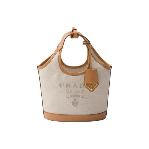 PRADA Leather Shoulder Bag, Crossbody Bag, Handbag Mini Women's Natural