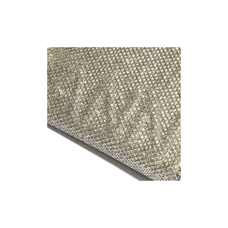 GANNI Recycled Polyester Card Clip Card Holder Women's Gray-3