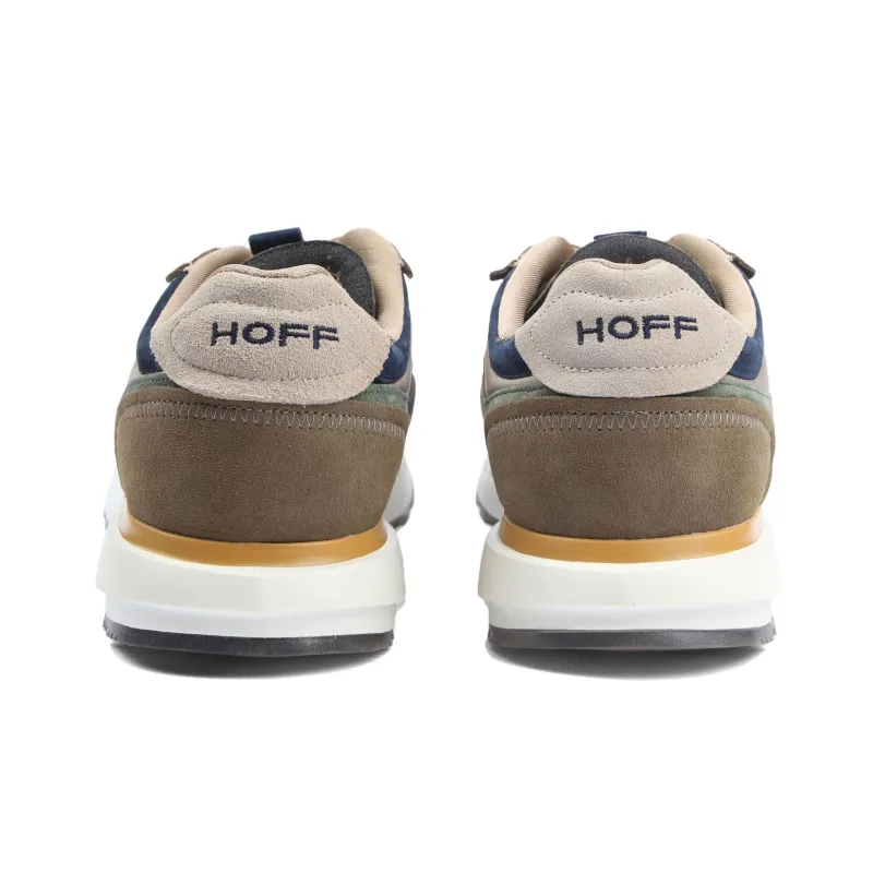 HOFF Cushioning Slip Resistant Low Top Casual Shoes Men's Brown White-3