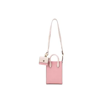 MICHAEL KORS Mirella Polyurethane Portable Crossbody Bag, Shoulder Bag Women's Pink