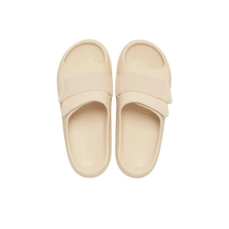Crocs Mellow Luxe Recovery Slide 'Beige'-2