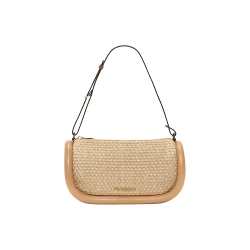 JW Anderson Bumper-15 Raffia Shoulder Bag