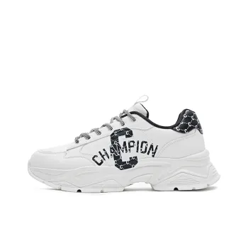 Champion Low Top Chunky Sneakers Men's Black White