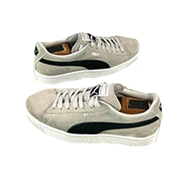 PUMA Suede Classic Shoes 'Grey Black'-3