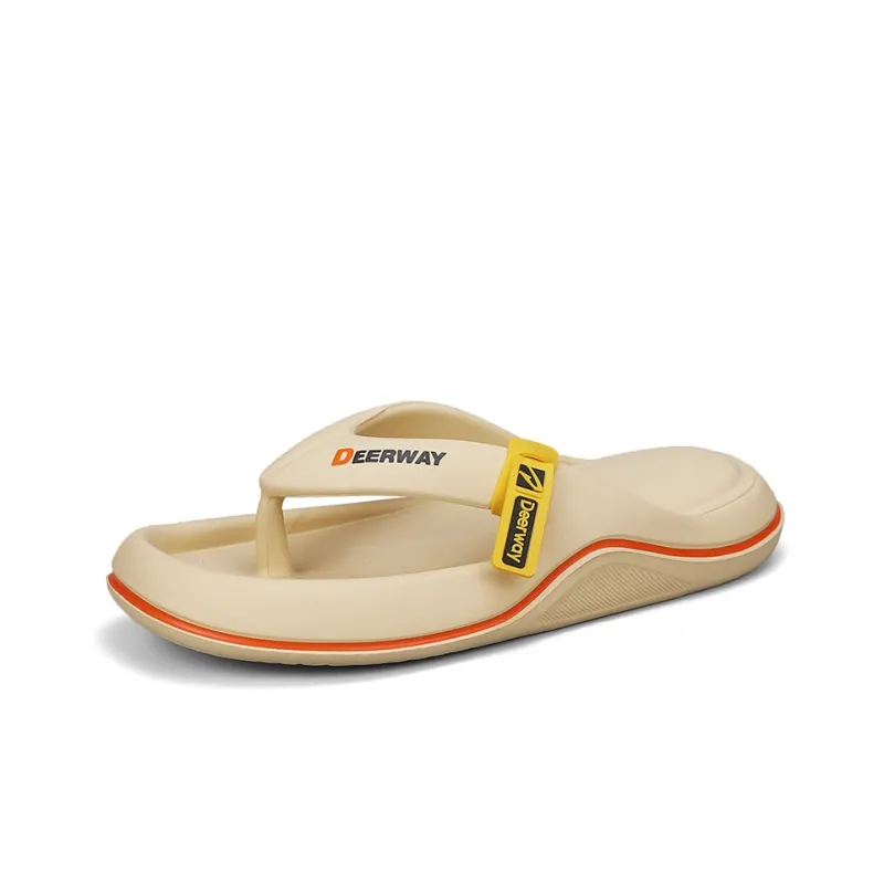 DEERWAY EVA Quick Dry Odor Resistant Flip Flops Men's-1