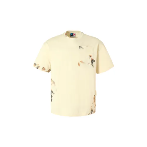 YADcrew T-Shirts Unisex Apricot