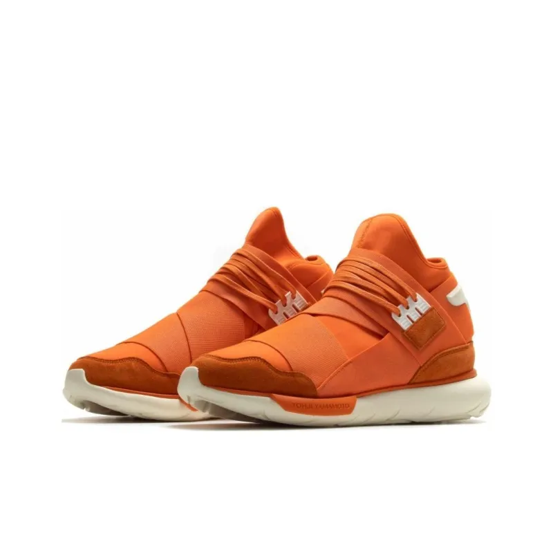 Adidas Y 3 Qasa High Orange Orange Cream White-2
