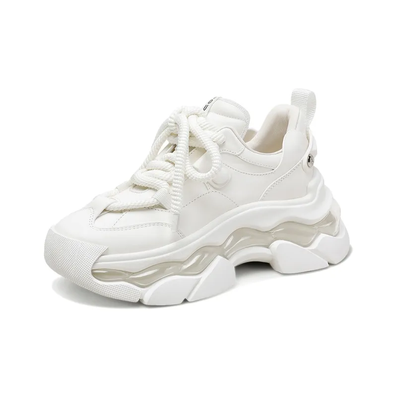 Hoov Cushioning Anti-Slip And Wear-Resistant High-Top Chunky Sneakers Women's-1