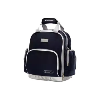 SUISSEWIN Polyester Mommy Bag Portable Backpack Regular Unisex Black/Red