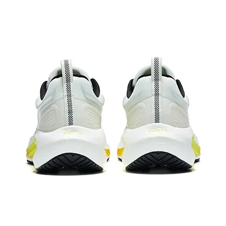 Saucony Surge 3 Cushioning Breathable Low Top Casual Running Shoes Men's White Black-3