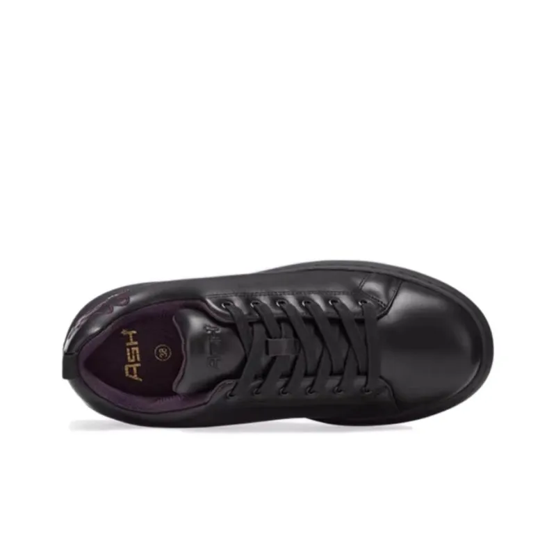ASH Skateboard Shoes Women's Low Top Black-4
