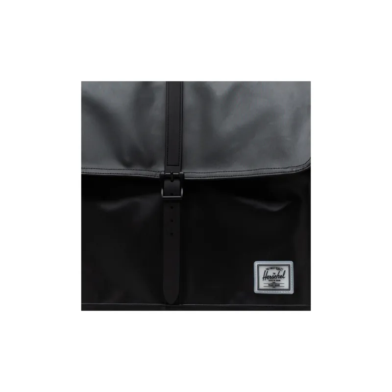 Herschel PU Commute Backpack Medium Size Unisex Black-4
