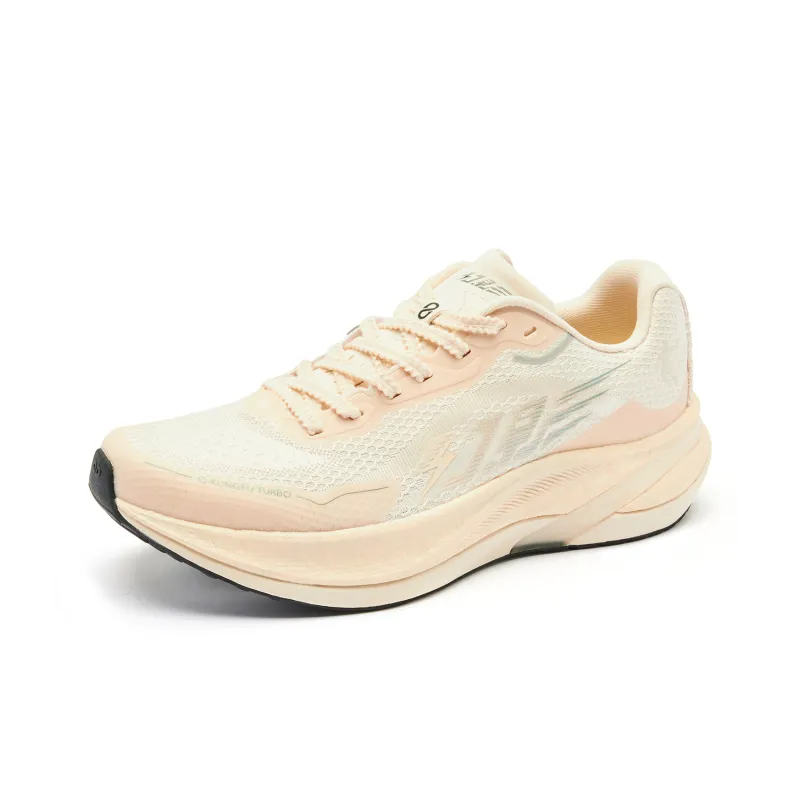 QIAODAN Phantom Cushioned Slip Resistant Low Top Rubber Outsole Running Shoes Men's Yellow-2