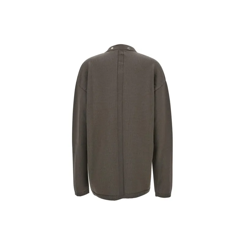 RICK OWENS Peter Press Stud Fastened Cardigan-1