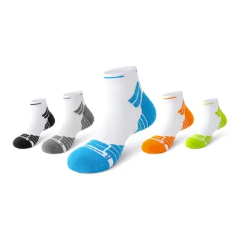 Taste The Color Mid Calf Socks Unisex 5 Pack