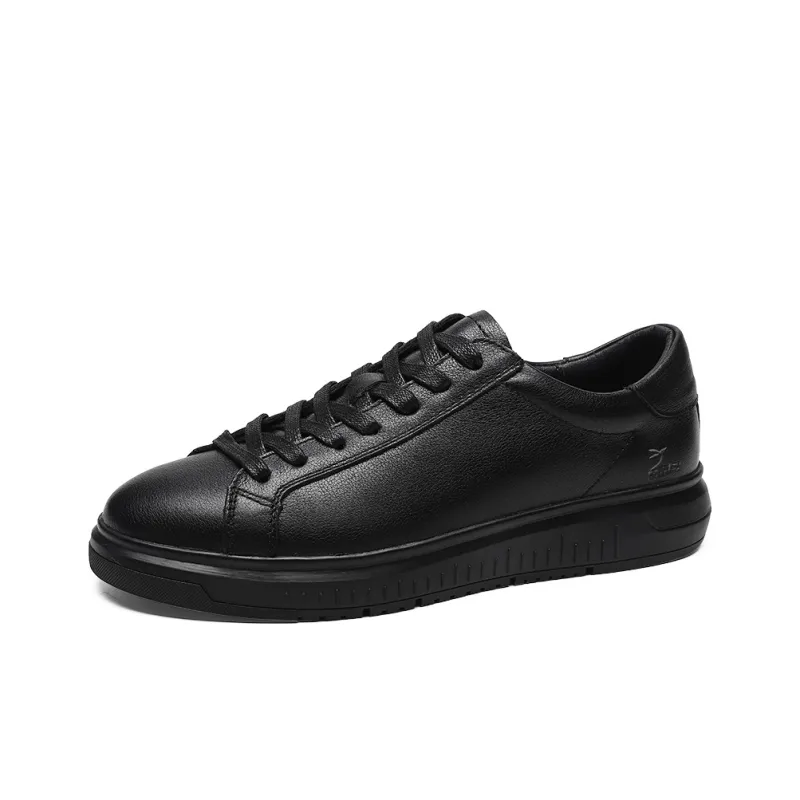 Kangaroo Head Wear Resistant Low Top Skateboard Shoes Unisex Black-1