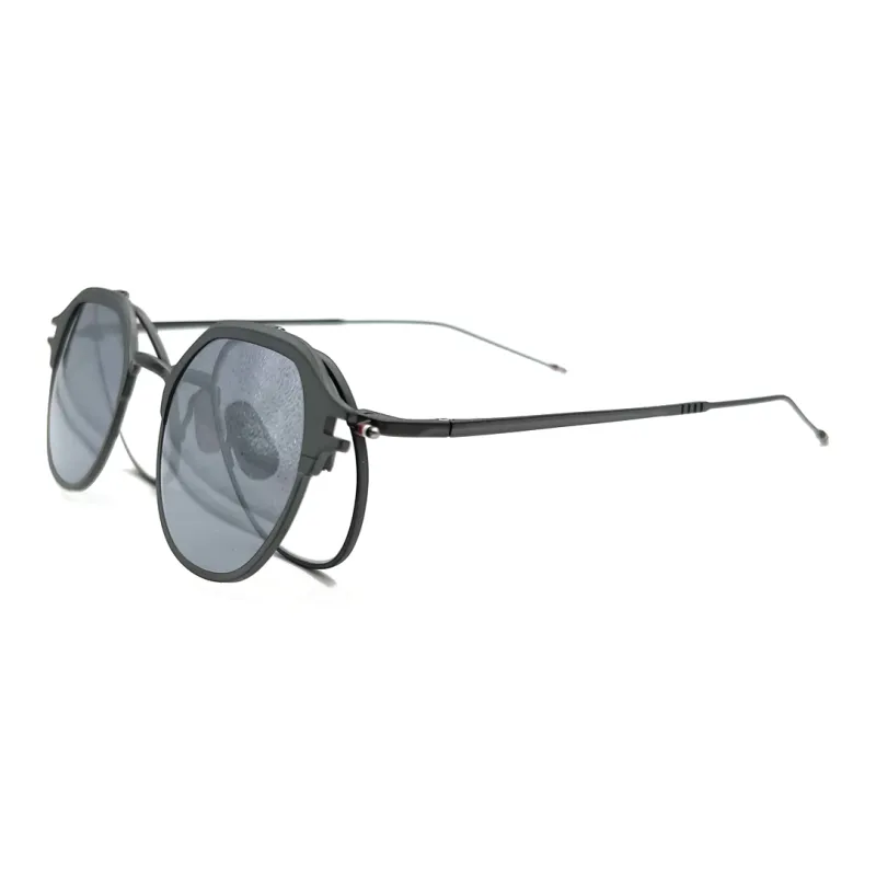 THOM BROWNE Round Frame Sunglasses-1