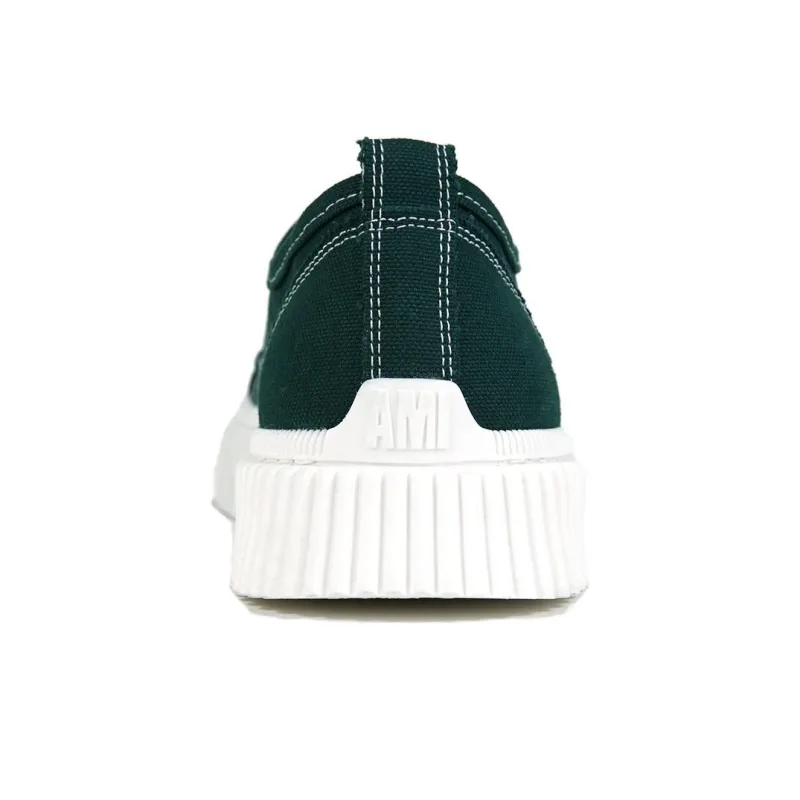 AMIPARIS Low Top Stylish Skateboarding Shoes Unisex Green-4