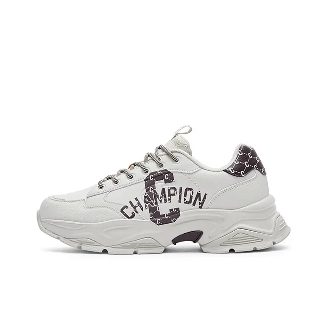 Champion Low Top Chunky Sneakers Men's Light Khaki-0