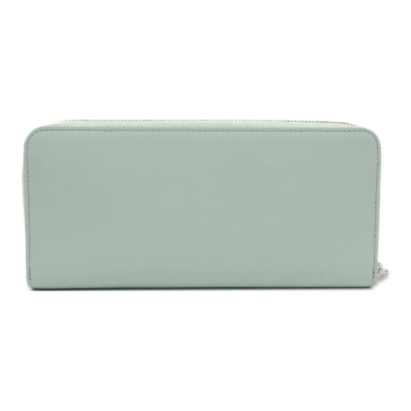 Furla Moon Leather Wallet Extra Large Women's Green-3