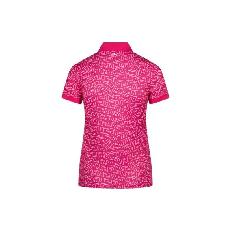 J.Lindeberg Polo Shirt Women's Pink-1