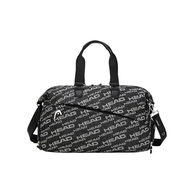 HEAD Fabric Shoulder Bag Crossbody Bag Handbag Large Size Unisex Black-0