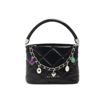 MZ HOUGE PU Diamond Pattern Handbag Women's