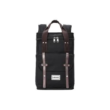 HEAD Fabric Backpack Medium Size Unisex Black