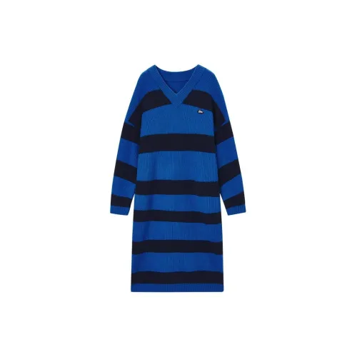 URLAZH Long-Sleeved Dresses Women's Royal Blue