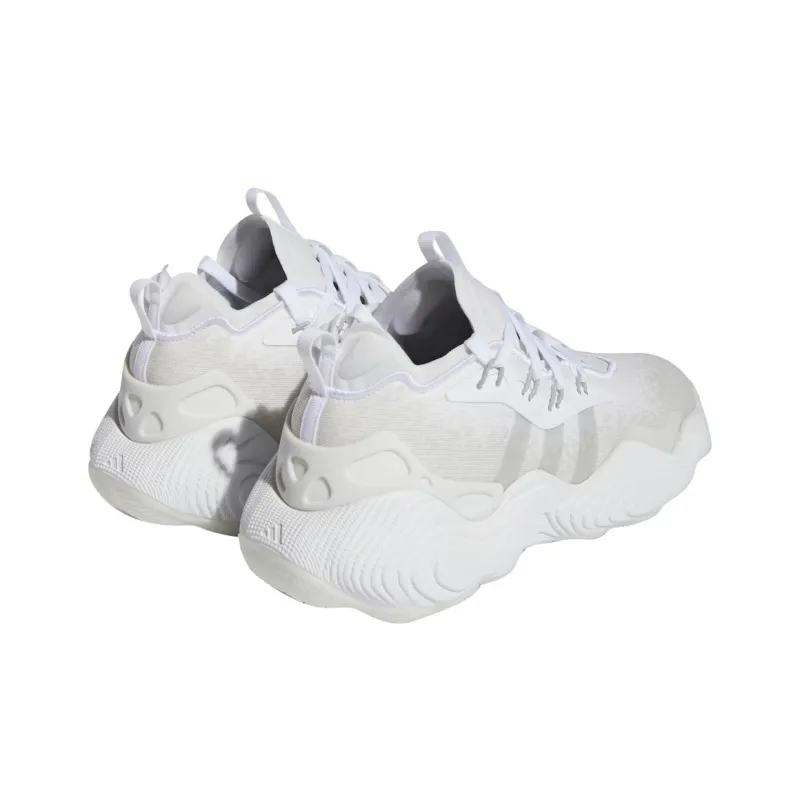 Adidas Trae Young 3 White Metallic Silver-3
