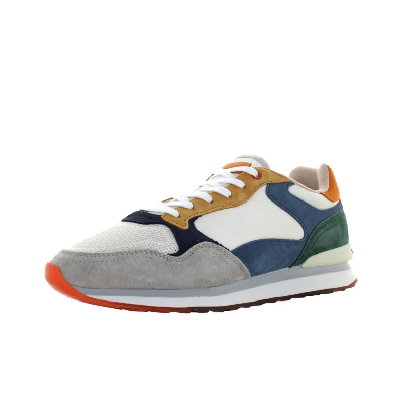 HOFF Cushioning Wear Resistant Low Top Casual Shoes Men's Beige Blue-2