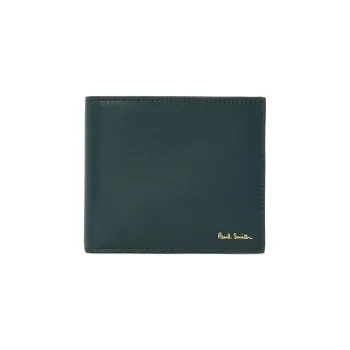 Paul Smith Cow Leather Wallet Mini Men's Green