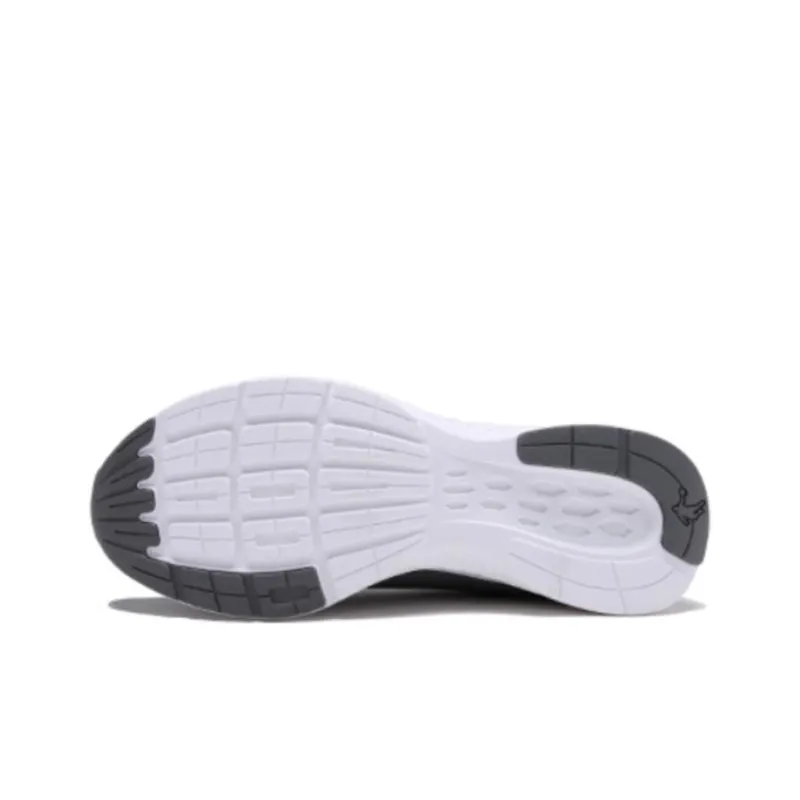 QIAODAN Slip Resistant Low Top Running Shoes Men's Gray-4