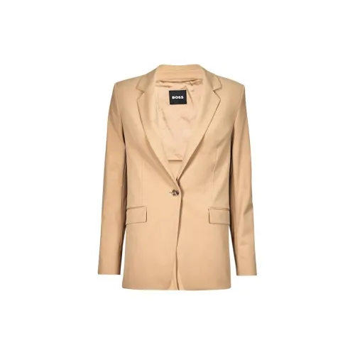 HUGO BOSS Business Suits Women's Beige