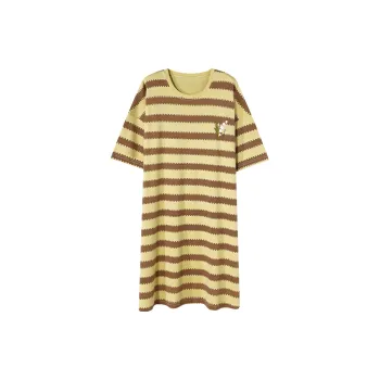 Cotton Gene Nightgown Women's Stripes