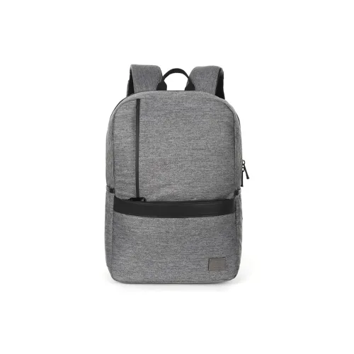 SUISSEWIN Oxford Fashionable Portable Computer Large Capacity Backpack Regular Unisex Light Gray/Dark Gray