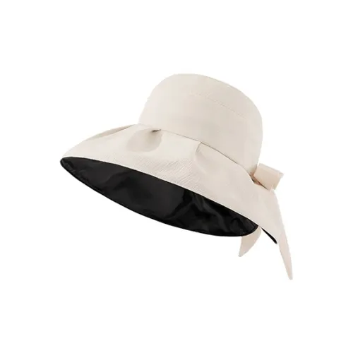 FUO Small Face Enhancing Large Brim Sun Protection Hat Bucket Hats Women's