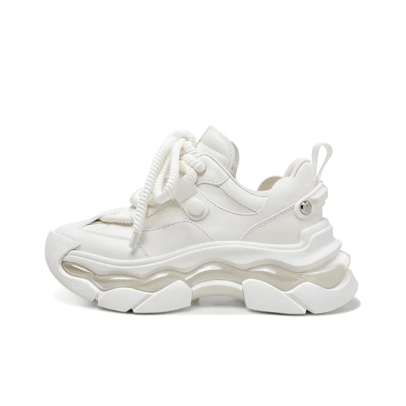 Hoov Cushioning Anti-Slip And Wear-Resistant High-Top Chunky Sneakers Women's-0