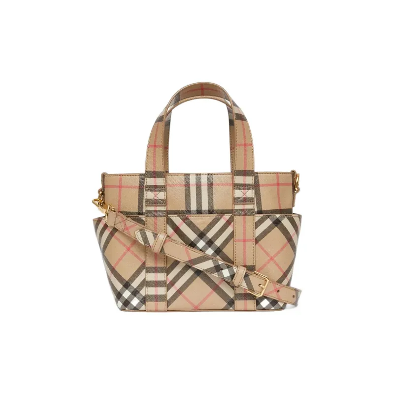 Burberry Vintage Canvas Kids' Bag Shoulder Bag Crossbody Bag Handbag Kids' Light Camel-2