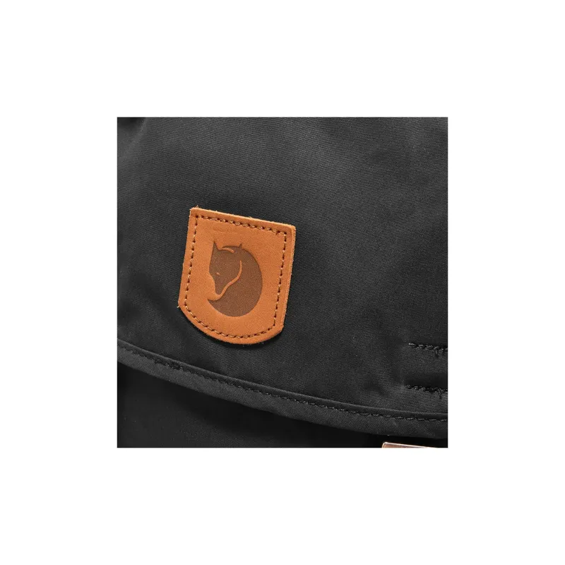 Fjallraven Recyclable Polyester Cotton Travel Bags Hiking Bag Backpack Regular Unisex Black-4
