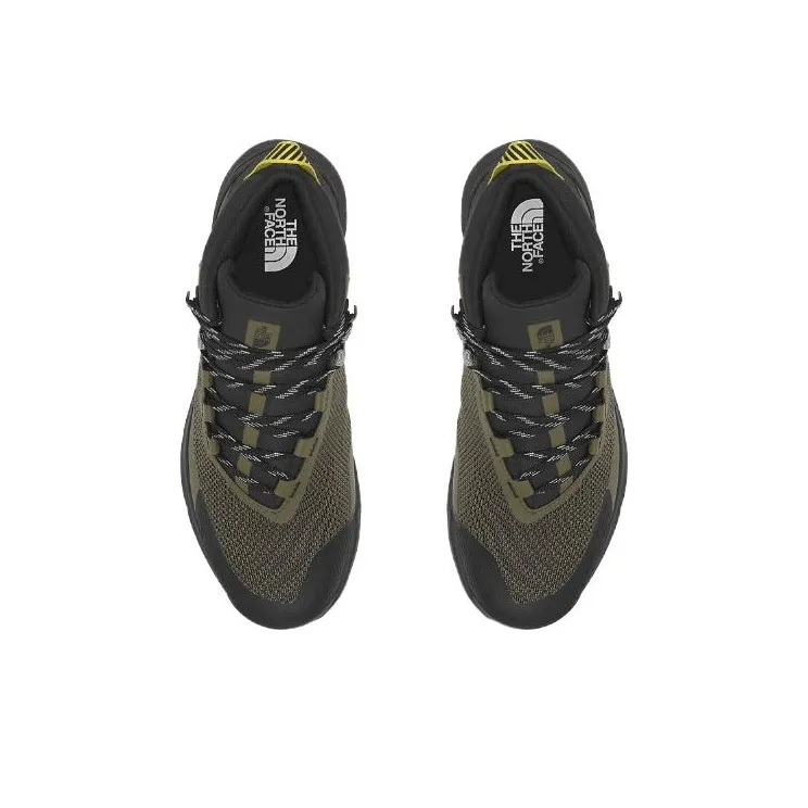 THE NORTH FACE Cragstone Anti-Slip Wear-Resistant Low-Top Outdoor Shoes Men's Green Black-1