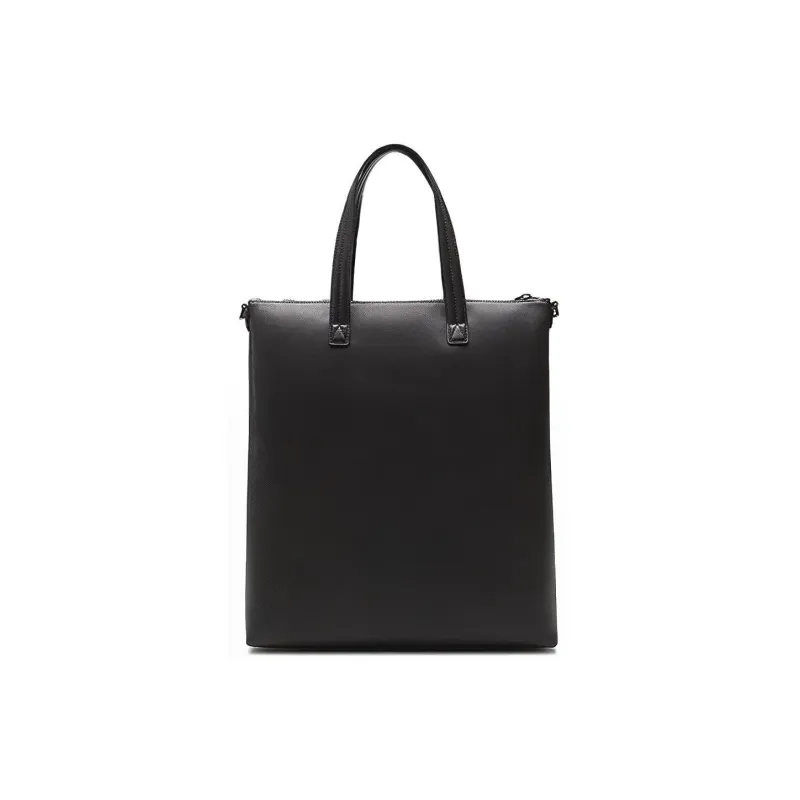BALLY Cow Leather Business Bag Briefcase Portable Crossbody Bag Shoulder Bag Men's Black-3