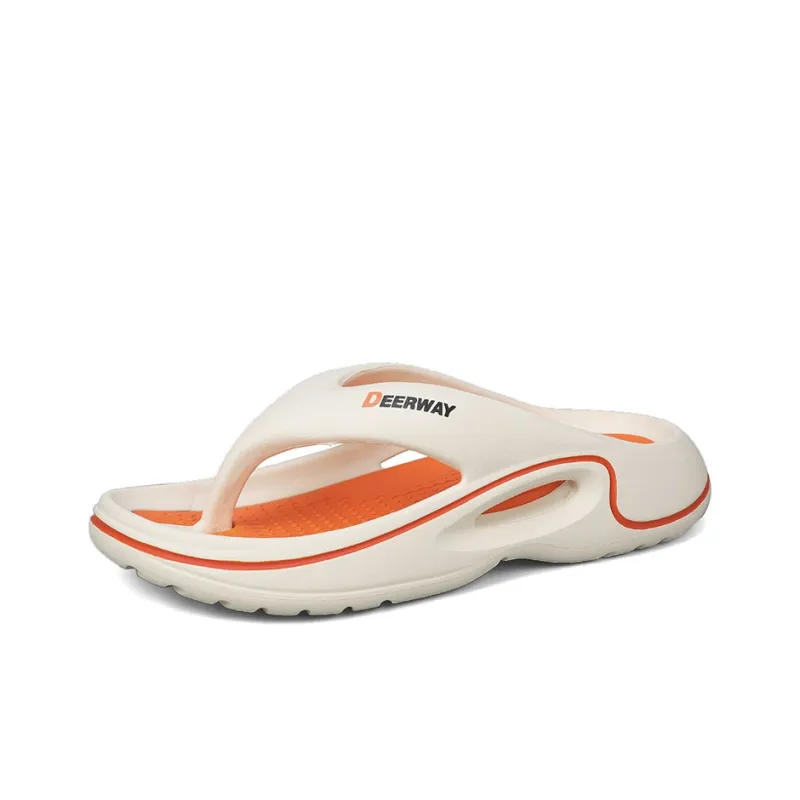 DEERWAY EVA Quick Dry Slip Resistant Abrasion Resistant Odor Resistant Flip Flops Men's-1