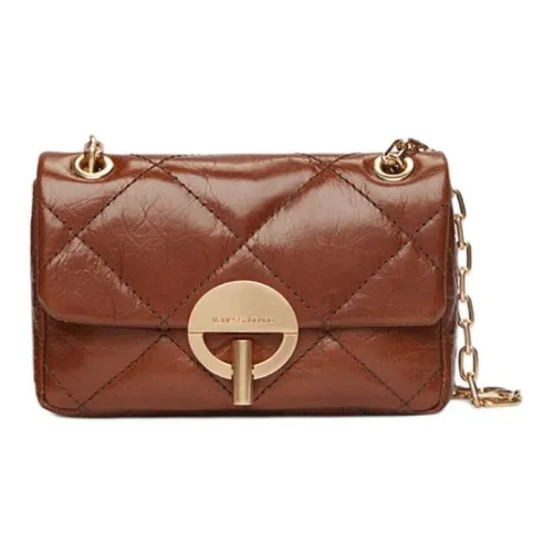 Vanessa Bruno Leather Crossbody Bag Shoulder Bag Nano Women's Havanna