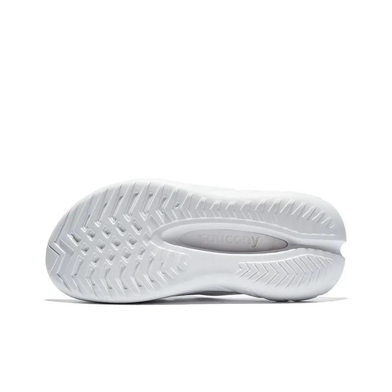 Saucony Cradle 2 EVA Cut Out Slip Resistant Slide Slippers Unisex White Orange Black-4