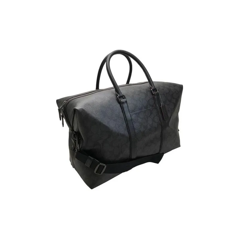 COACH Trekker Coated Canvas With Smooth Leather Handbag, Crossbody Bag, Travel Bag Men's-1