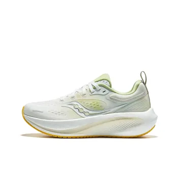 Saucony Surge 3 Cushioning Low Top Running Shoes Women's White Green